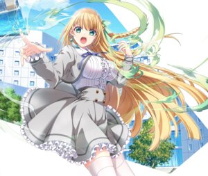 Rating: Safe Score: 2 Tags: elf higa_yukari ludivine_marie-ange_de_la_trèfle magical★explorer pointy_ears seifuku skirt_lift thighhighs User: VigorousMMM