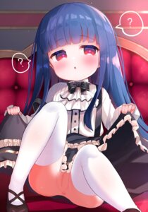 anus censored gothic_lolita loli lolita_fashion nopan pussy sajou_yukimi skirt_lift the_idolm@ster the_idolm@ster_cinderella_girls the_idolm@ster_cinderella_girls_u149 thighhighs yinpa_(wanone500511)