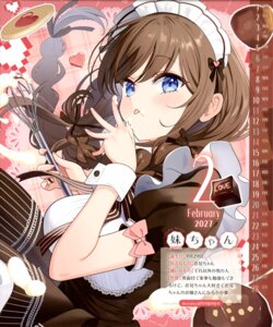 Rating: Safe Score: 18 Tags: calendar cream maid piyopoyo valentine User: drop