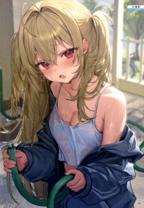 Rating: Questionable Score: 26 Tags: gym_uniform iruka3 lingerie see_through wet wet_clothes User: drop