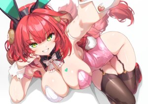 Rating: Questionable Score: 63 Tags: animal_ears bunny_ears bunny_girl hong no_bra selfie stockings tail tattoo thighhighs ukinami_yuzuha zenless_zone_zero User: Anonymous