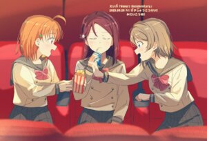 Rating: Safe Score: 8 Tags: love_live!_(series) love_live!_sunshine!! sakurauchi_riko seifuku takami_chika watanabe_you yuchi_(salmon-1000) User: saemonnokami