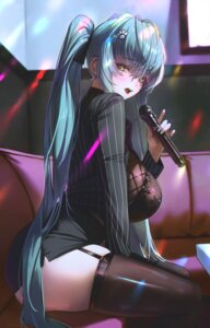 Rating: Questionable Score: 43 Tags: bra business_suit fishnets goddess_of_victory:_nikke jindogod lingerie privaty see_through skirt_lift stockings thighhighs User: VigorousMMM