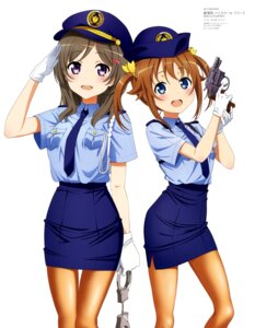 Rating: Safe Score: 20 Tags: china_moeka gun high_school_fleet li_yankang misaki_akeno pantyhose police_uniform User: drop