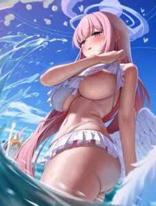 Rating: Questionable Score: 70 Tags: angel animal_ears areola ass bikini blue_archive erect_nipples ie_(pixiv_101298631) kitsune misono_mika see_through swimsuits undressing wet wings yurizono_seia User: wq15987654