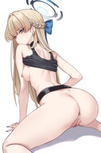 Rating: Explicit Score: 17 Tags: anus ass asuma_toki blue_archive bottomless breasts halo nipples no_bra pussy shigure shirt_lift uncensored User: Arsy