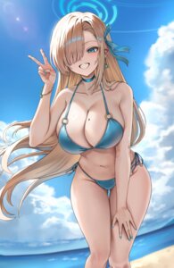 bikini blue_archive halo ichinose_asuna lnji_(rnlwls34) swimsuits