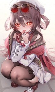 Rating: Safe Score: 51 Tags: asian_clothes genshin_impact hu_tao megane pottsness skirt_lift thighhighs User: lacepanties