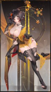 Rating: Questionable Score: 42 Tags: breasts chiori genshin_impact japanese_clothes melailai nipples no_bra open_shirt see_through thighhighs torn_clothes User: Arsy