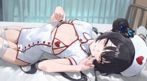 Rating: Questionable Score: 54 Tags: areola bikini blue_archive halo loli nurse ryuuge_kisaki stockings swimsuits thighhighs toi1et_paper User: KenB