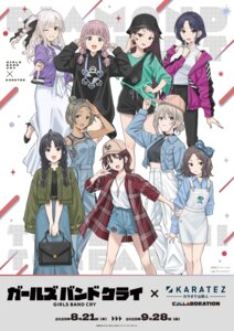 ai_(girls_band_cry) awa_subaru ebizuka_tomo girls_band_cry heels hina_(girls_band_cry) iseri_nina kawaragi_momoka murota_yuuhei nana_(girls_band_cry) overalls rin_(girls_band_cry) rupa torn_clothes
