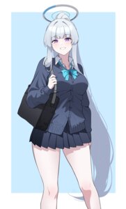 Rating: Safe Score: 33 Tags: blue_archive halo reia_76 seifuku sweater ushio_noa User: Arsy