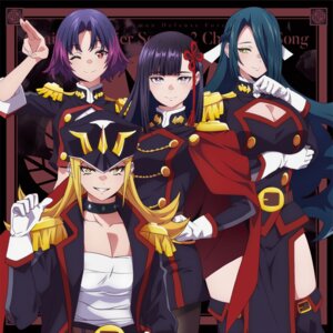 Rating: Questionable Score: 13 Tags: azuma_fubuki bandages cleavage disc_cover ezo_yakumo kamiunten_mira mato_seihei_no_slave sarashi tagme thighhighs uniform yamashiro_ren User: VigorousMMM