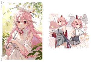 Rating: Safe Score: 10 Tags: animal_ears atelier_live bunny_ears dress rosuuri rosuuri_(vtuber) tail thighhighs umbrella User: Anonymous