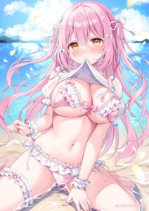 Rating: Questionable Score: 34 Tags: bikini garter see_through shirt_lift siooooono swimsuits undressing wet wet_clothes User: whitespace1