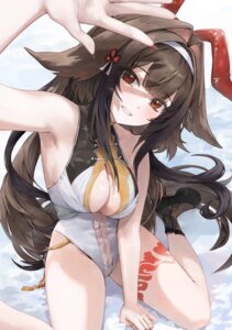 Rating: Questionable Score: 38 Tags: animal_ears bunny_ears bunny_girl heels malsuk no_bra tail tattoo ye_shunguang zenless_zone_zero User: VigorousMMM