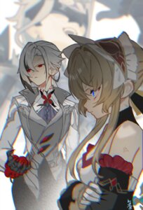 Rating: Safe Score: 11 Tags: arlecchino genshin_impact sandrone scottie User: himeno_nanako