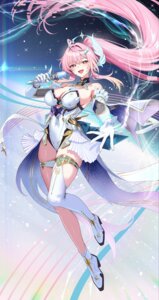 Rating: Questionable Score: 28 Tags: aemeath garter heels hidis leotard no_bra skirt_lift stockings tattoo thighhighs wuthering_waves User: VigorousMMM