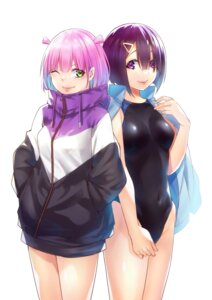 gym_uniform sawaranaide_kotesashi-kun sayamagaoka_chiyo shinjou_takuya sumiyoshi_izumi swimsuits