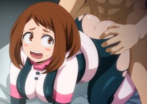 boku_no_hero_academia harahera tagme uraraka_ochako