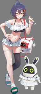 Rating: Safe Score: 30 Tags: belle_(zenless_zone_zero) bikini garter rkin swimsuits thighhighs transparent_png zenless_zone_zero User: BattlequeenYume