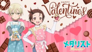 Rating: Safe Score: 4 Tags: medalist sweater tagme valentine wallpaper yagi_yuuna yuitsuka_inori User: VigorousMMM