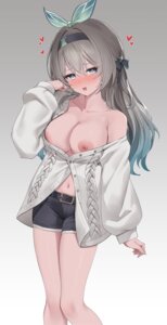 Rating: Questionable Score: 56 Tags: breasts firefly honkai:_star_rail lunacle nipples no_bra open_shirt User: Arsy