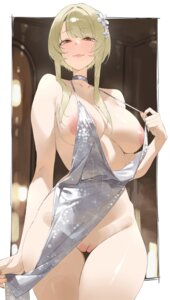 Rating: Explicit Score: 46 Tags: areola azur_lane byeon_dha cosplay dress juneau_(azur_lane) no_bra nopan pussy skirt_lift st._louis_(azur_lane) uncensored User: Genex