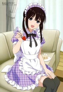 Rating: Safe Score: 27 Tags: aishiteru_game_wo_owarasetai anifar_inc. maid sakura_miku_(aishiteru_game_wo_owarasetai) thighhighs User: drop