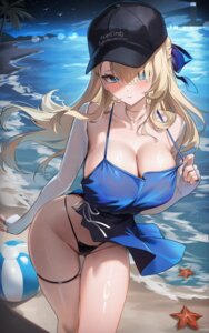 Rating: Questionable Score: 70 Tags: bikini brown_dust_ii dress garter no_bra see_through shuvi_(shuvi1125) skirt_lift swimsuits thong wilhelmina_(brown_dust_ii) User: Anonymous