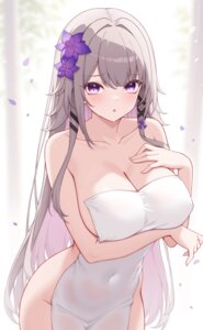 breast_hold herta honkai:_star_rail naked poinia see_through towel