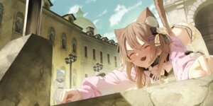 animal_ears detexted nekomimi pantsu saraki tail tattoo wardrobe_malfunction