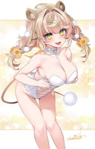 Rating: Questionable Score: 34 Tags: animal_ears leotard mitsuba_minoru no_bra tail User: blooregardo Rating: Questionable Score: 34 Tags: animal_ears leotard mitsuba_minoru no_bra tail User: blooregardo
