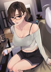 Rating: Questionable Score: 36 Tags: bra kagematsuri megane pantsu sake see_through User: saemonnokami