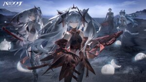 armor bikini_armor garter heels no_bra punishing:_gray_raven sword tagme