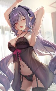 Rating: Questionable Score: 13 Tags: danha lingerie pantsu pointy_ears see_through stockings thighhighs vivian_banshee zenless_zone_zero User: VigorousMMM