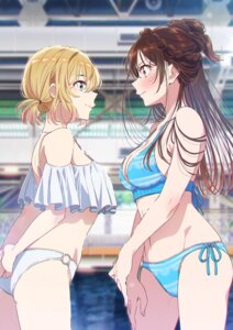 bikini hirayama_kanna ichinose_chizuru kanojo_okarishimasu nanami_mami swimsuits