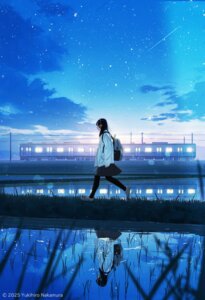 headphones landscape nakamura_yukihiro seifuku