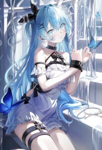 Rating: Safe Score: 32 Tags: bondage dress garter haruhiruri no_bra skirt_lift User: himeno_nanako