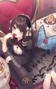 Rating: Questionable Score: 39 Tags: dress gothic_lolita lolita_fashion no_bra takishima_shiori tsuchikure User: himeno_nanako