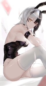 Rating: Questionable Score: 29 Tags: animal_ears bunny_ears bunny_girl hololive hololive_english kurochanai no_bra shiori_novella thighhighs User: VigorousMMM