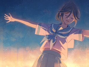 Rating: Safe Score: 7 Tags: hibike!_euphonium kasaki_nozomi liz_to_aoi_tori sawara65 seifuku User: saemonnokami