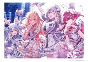 Rating: Safe Score: 14 Tags: animal_ears bandaid bunny_ears elf hechima heterochromia hololive houshou_marine maid pointy_ears shiranui_flare shirogane_noel usada_pekora User: himeno_nanako
