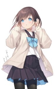 na-ga pantyhose seifuku sweater