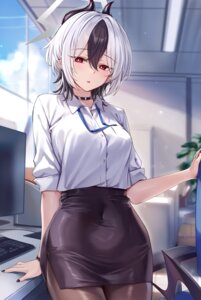 Rating: Safe Score: 28 Tags: blue_archive devil dress_shirt halo horns ks onikata_kayoko pantyhose wings User: Arsy