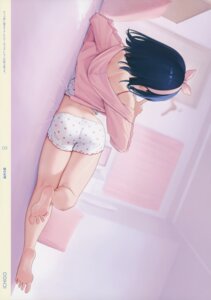 ass feet ichigo_(mignon) mignon mignon_works pajama