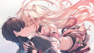 animal_ears garter nekomimi snowbreak:_containment_zone tagme tail wallpaper