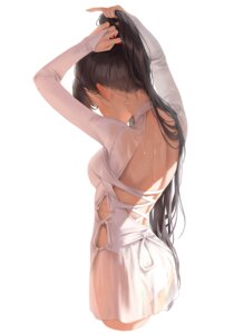 bangsom dress maya_(bangsom) pantsu see_through wet wet_clothes