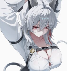 Rating: Questionable Score: 31 Tags: dress_shirt horns moda_(mo_da_3) no_bra open_shirt see_through tail wet_clothes wuthering_waves zani User: VigorousMMM