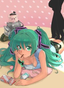 hatsune miku from vocaloid by hage